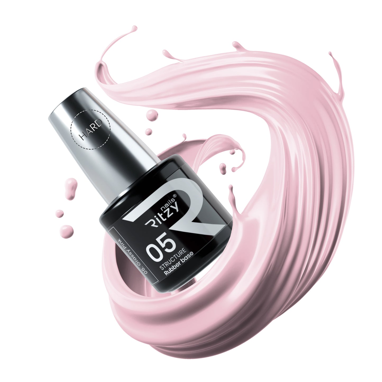 Rubber Base 05 "Glassy Pink" structure 15ml