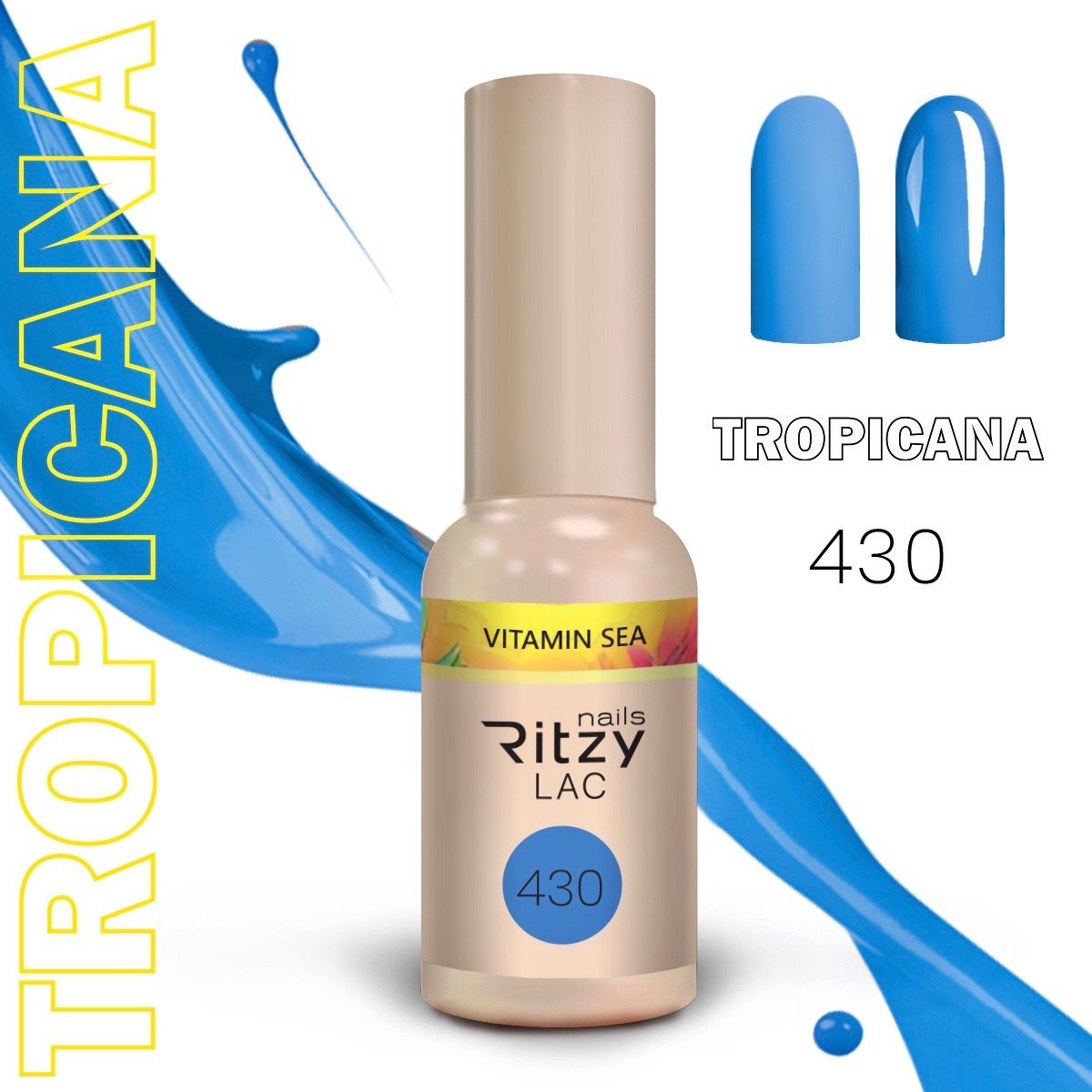 "TROPICANA" colección de 10colores x 9ml