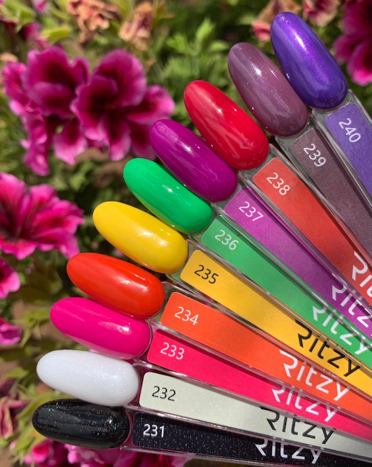Ritzy Nails “Four seasons” collection of 10 colors x 9ml
