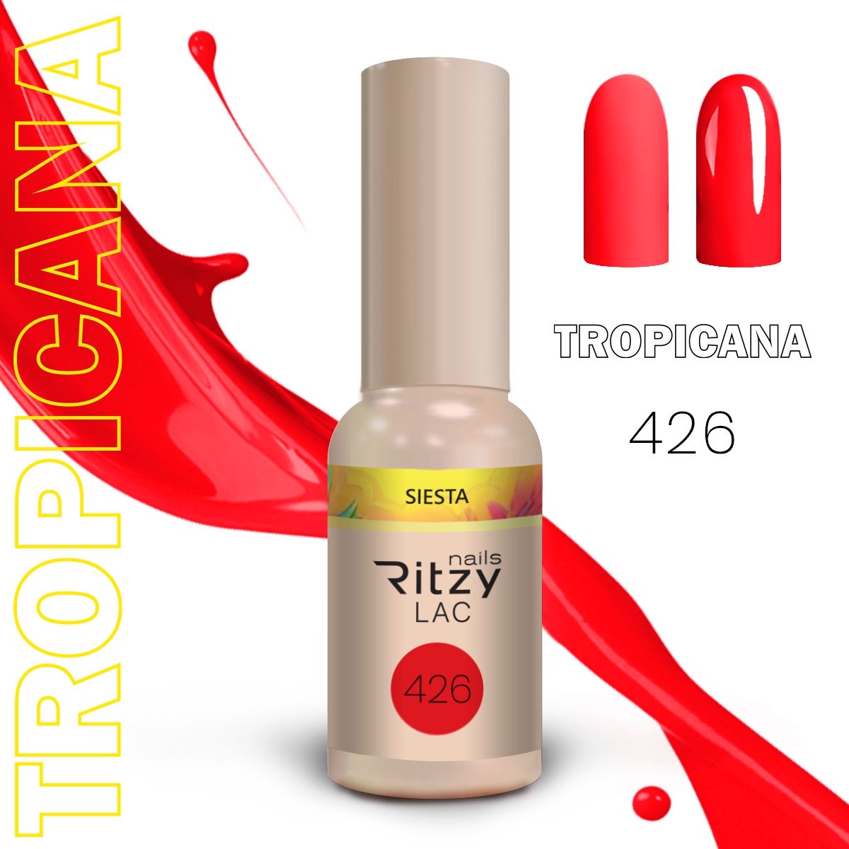 "TROPICANA" colección de 10colores x 9ml