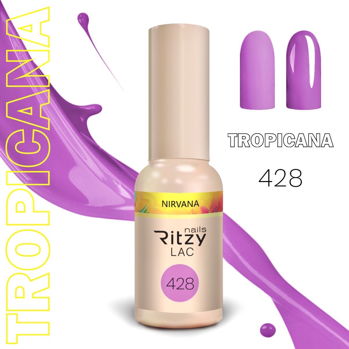 "TROPICANA" colección de 10colores x 9ml