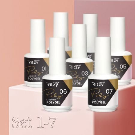 Liquid PolyGel SET NR 1  (1-7)