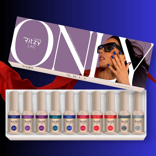 "ONLY” colección de 10x 9ml colores.