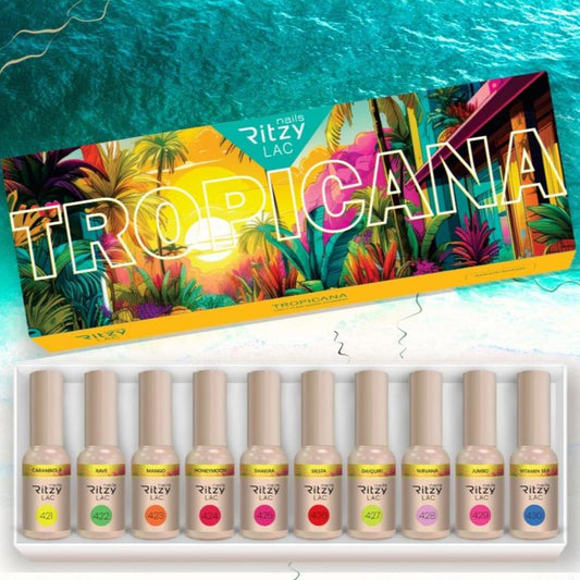 "TROPICANA" colección de 10colores x 9ml