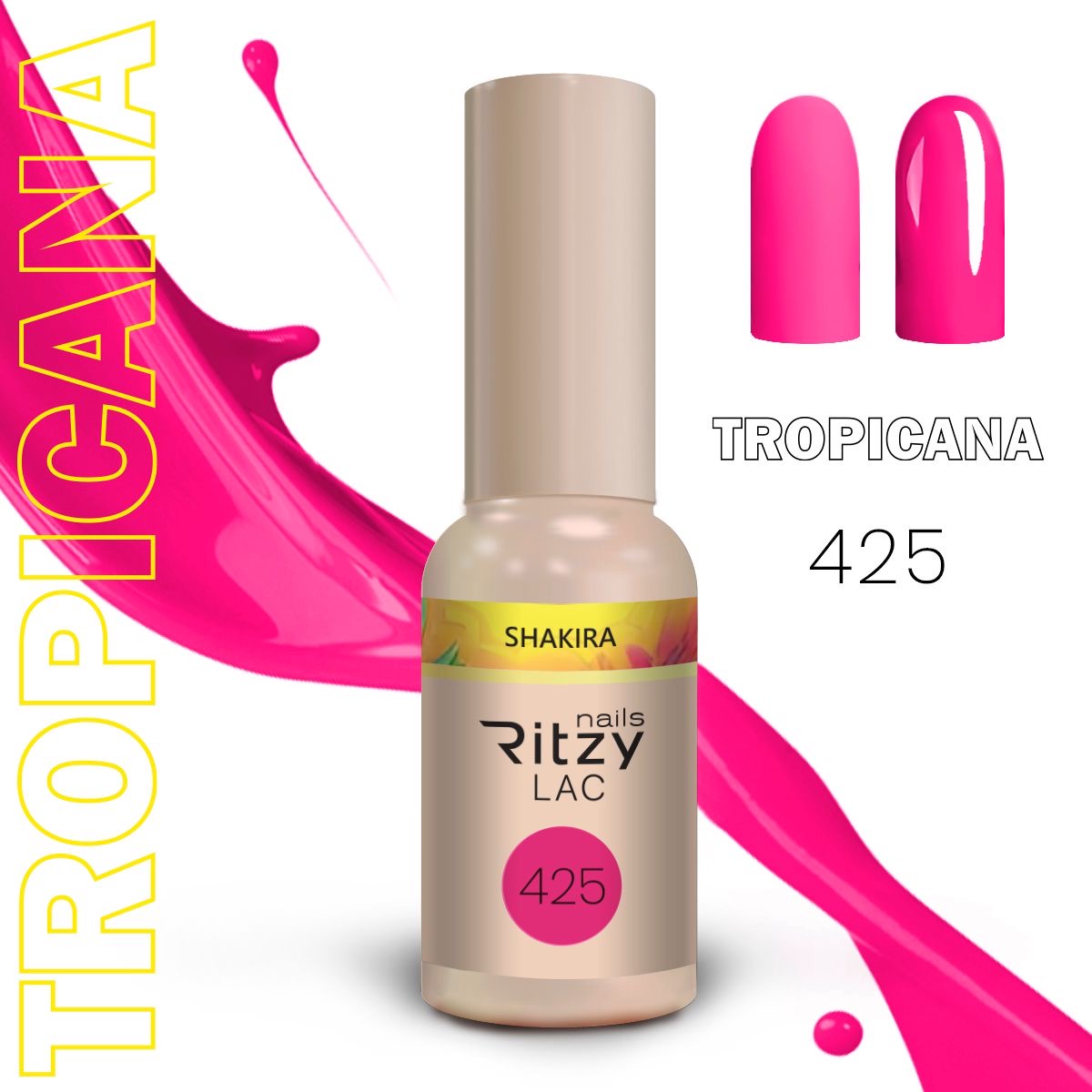 "TROPICANA" colección de 10colores x 9ml