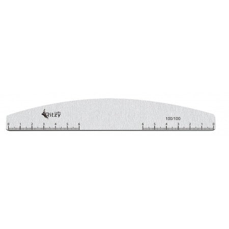 File 'Half moon ruler' 100/100