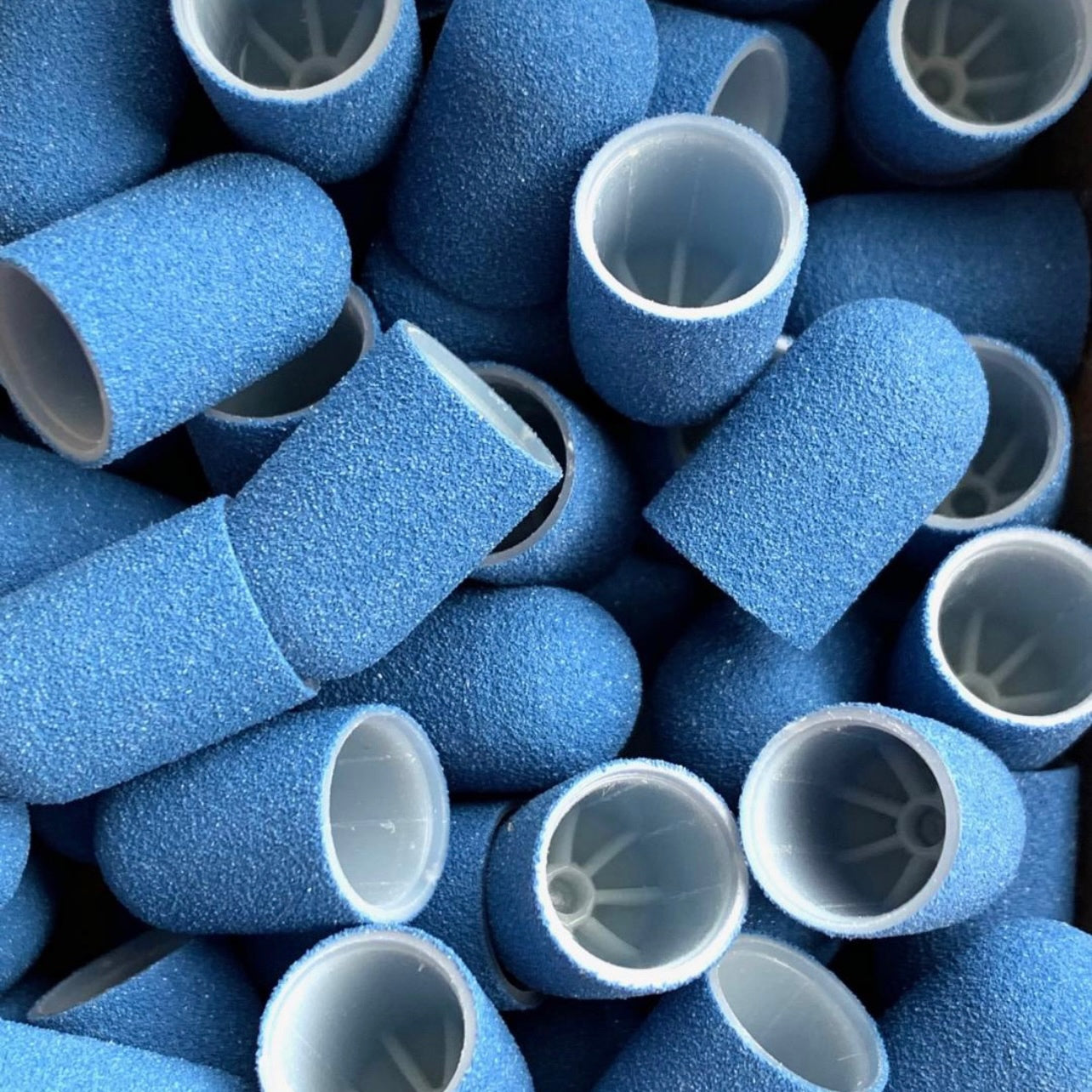 Campanas desechables para Pedicura azul (1 unid)