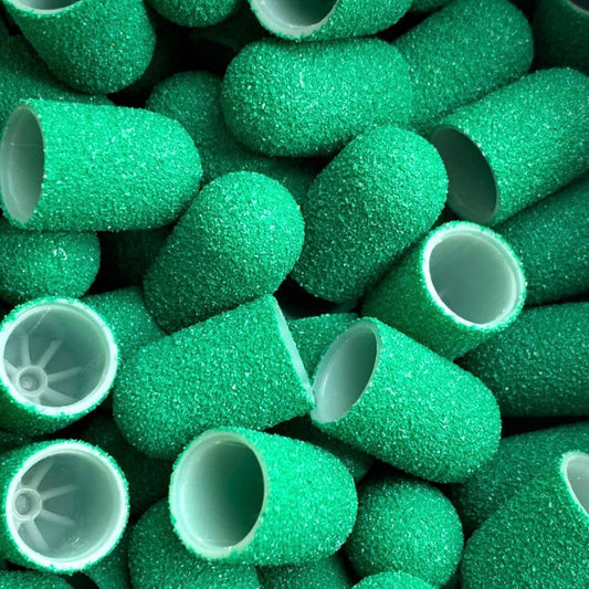 Campanas desechables para Pedicura verde (1 unid)