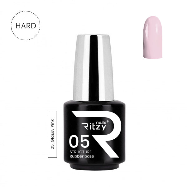 Rubber Base 05 "Glassy Pink" structure 15ml