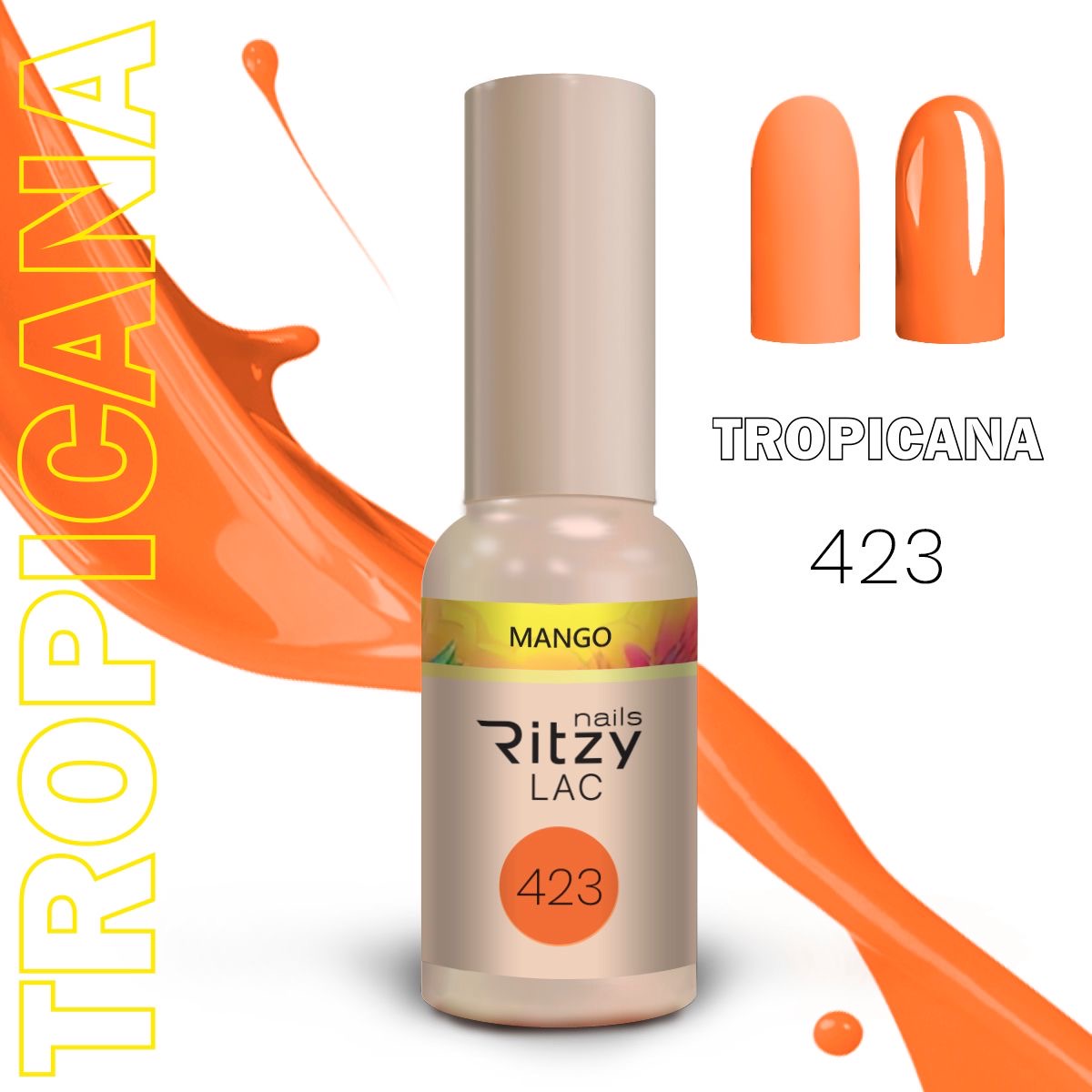 "TROPICANA" colección de 10colores x 9ml