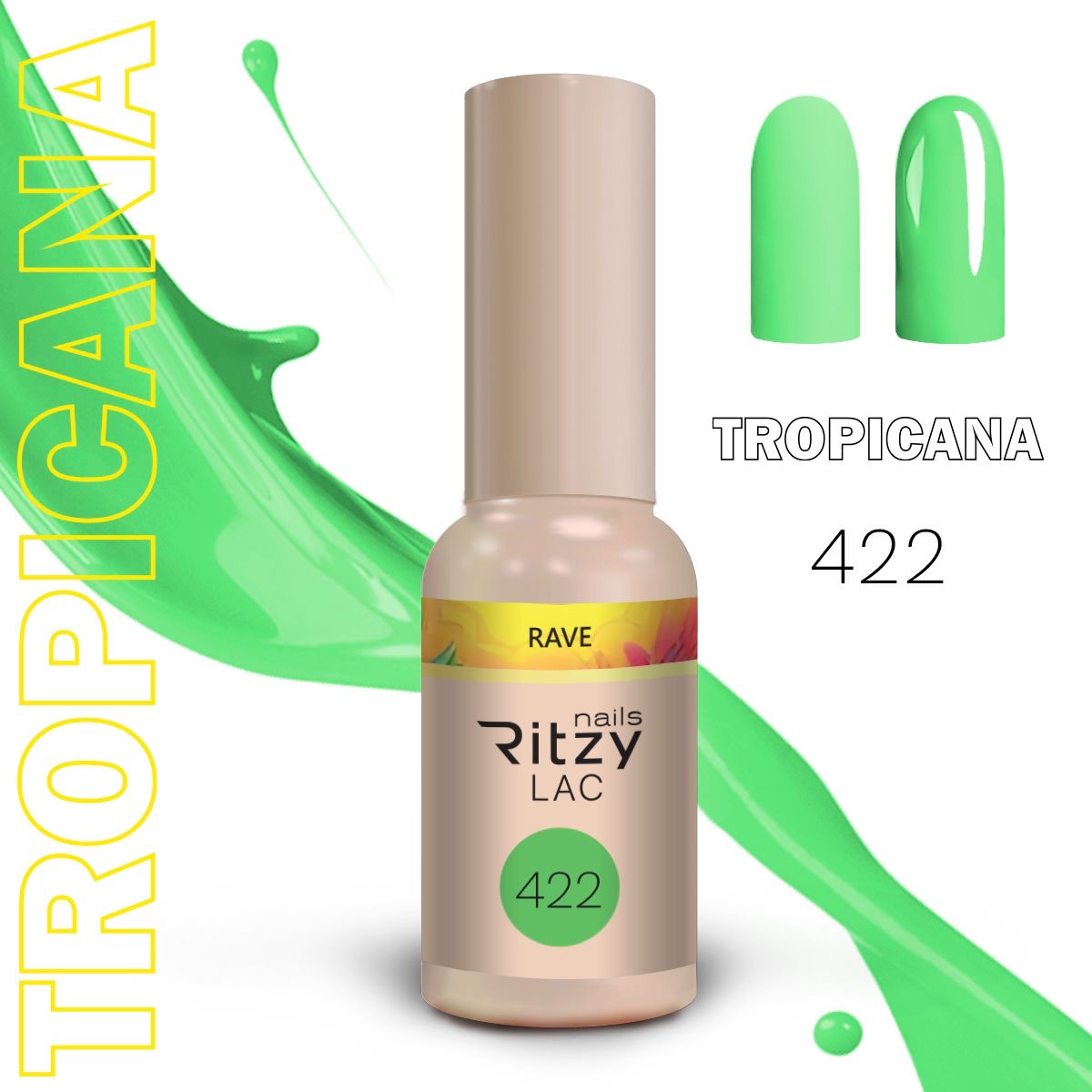 "TROPICANA" colección de 10colores x 9ml