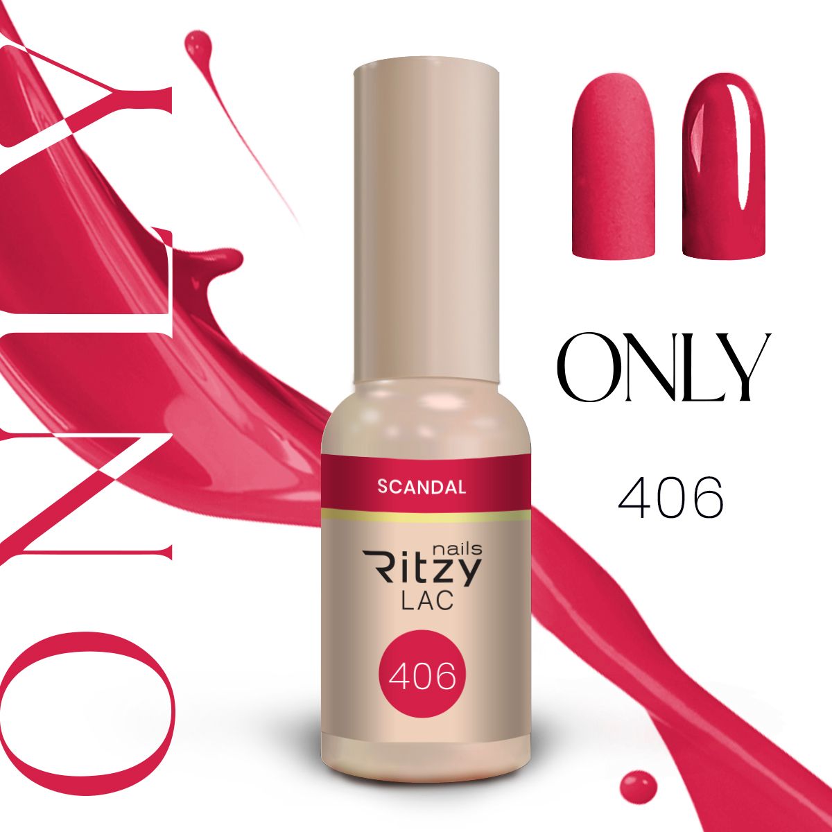 "ONLY” colección de 10x 9ml colores.
