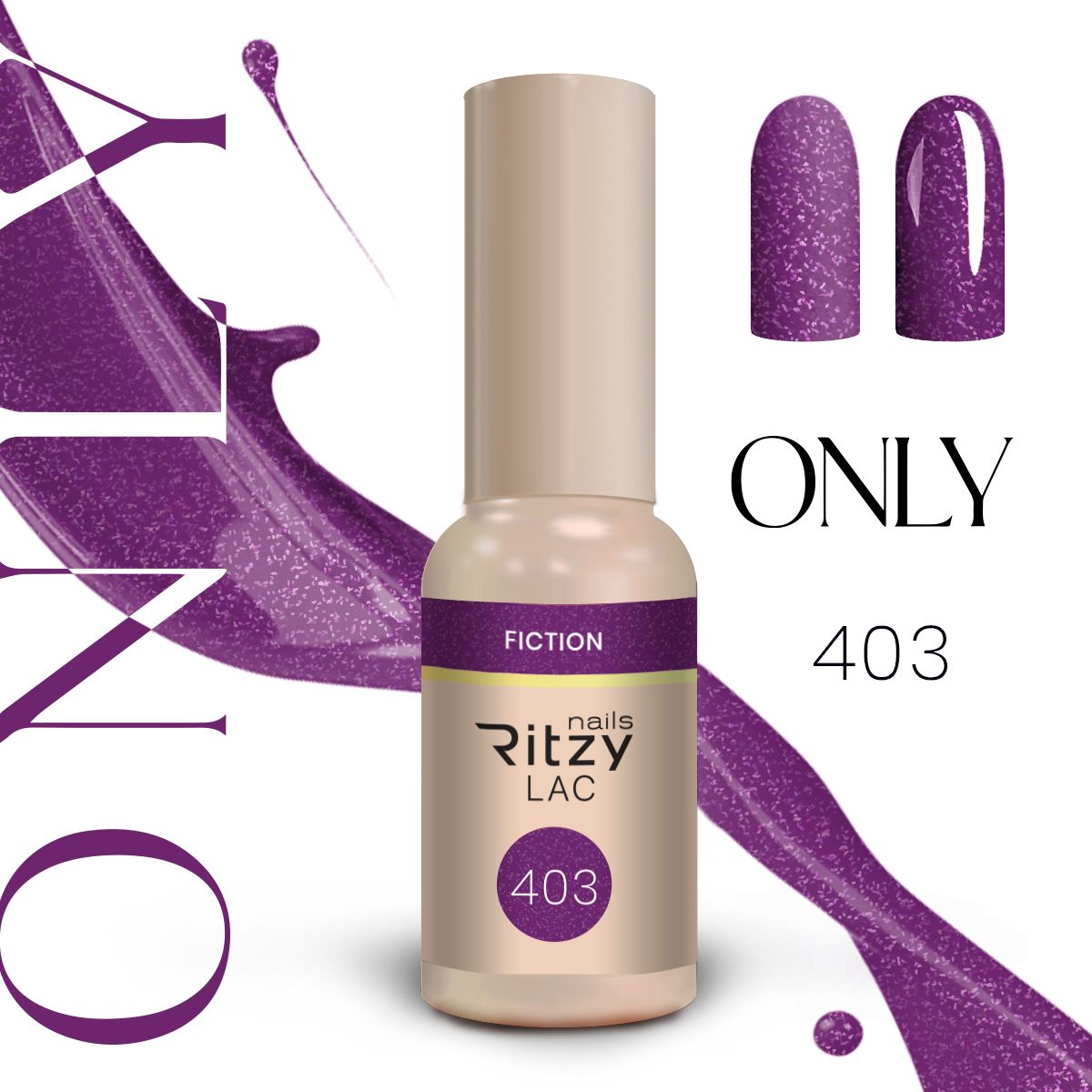 "ONLY” colección de 10x 9ml colores.