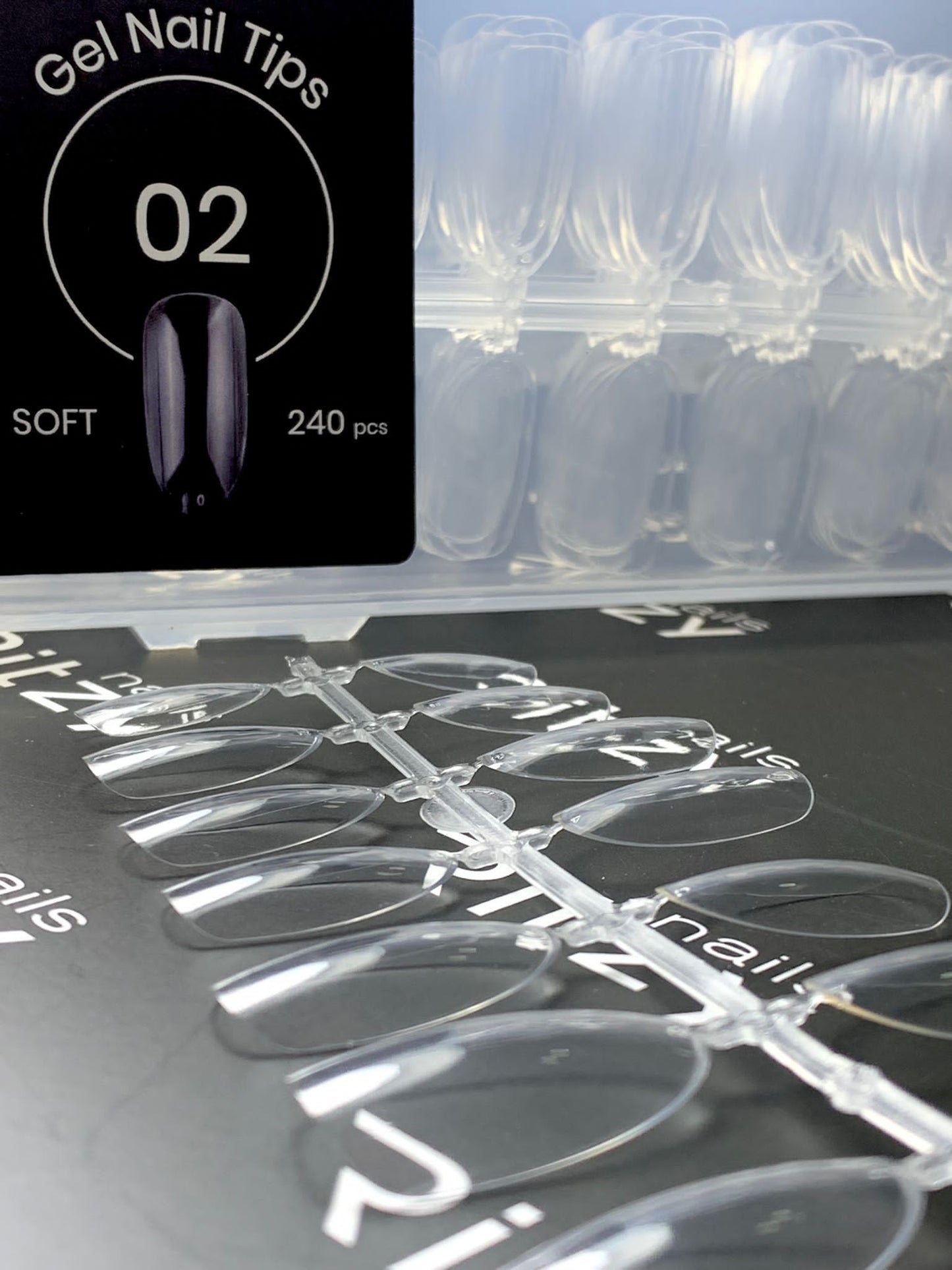 02 Soft Gel Nail Tips (240pcs)