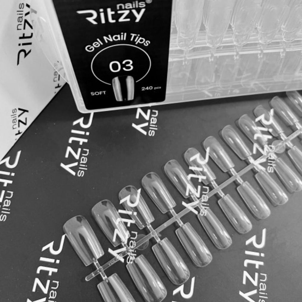 03 Soft Gel Nail Tips (240pcs)