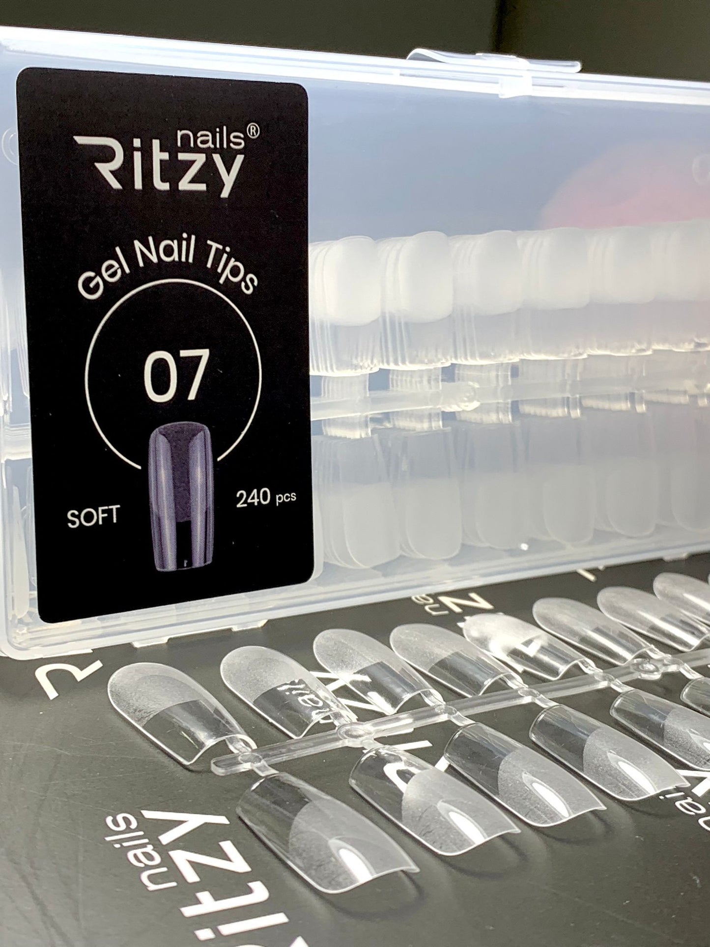07 Soft Gel Nail Tips (240pcs)