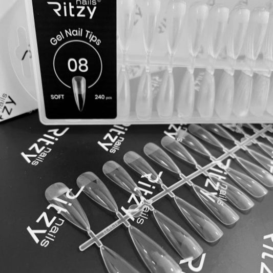 08 Soft Gel Nail Tips (240pcs)