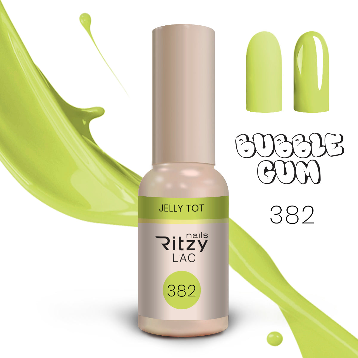 "Bubble Gum" colección de 10colores x 9ml