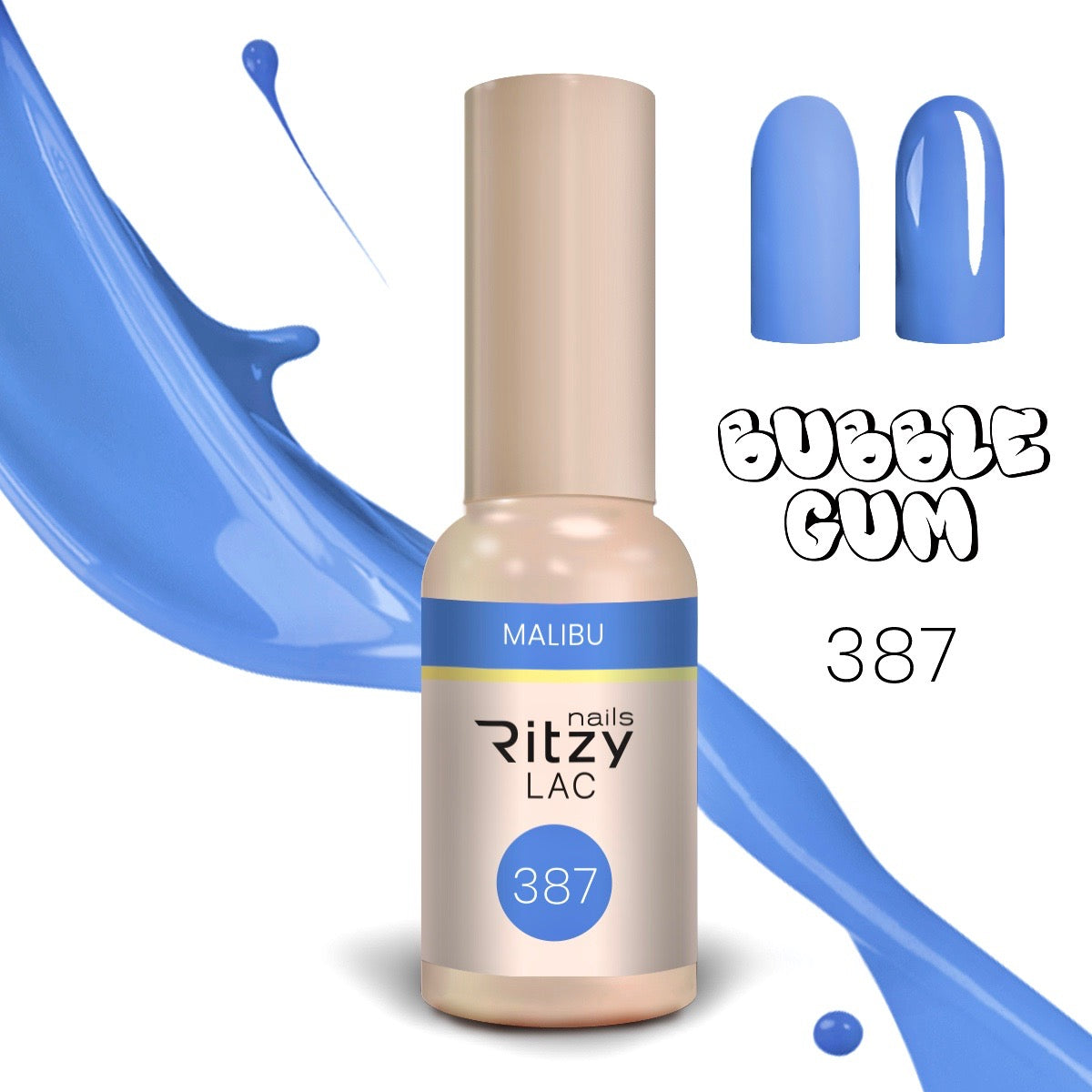 "Bubble Gum" colección de 10colores x 9ml