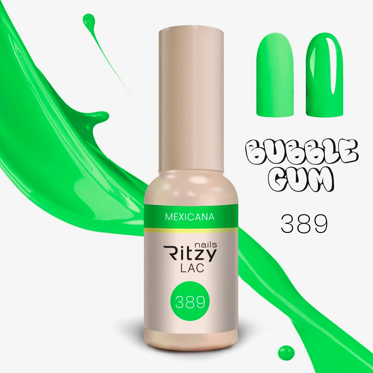 "Bubble Gum" colección de 10colores x 9ml
