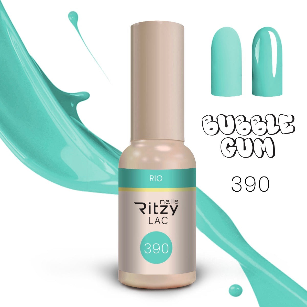 "Bubble Gum" colección de 10colores x 9ml