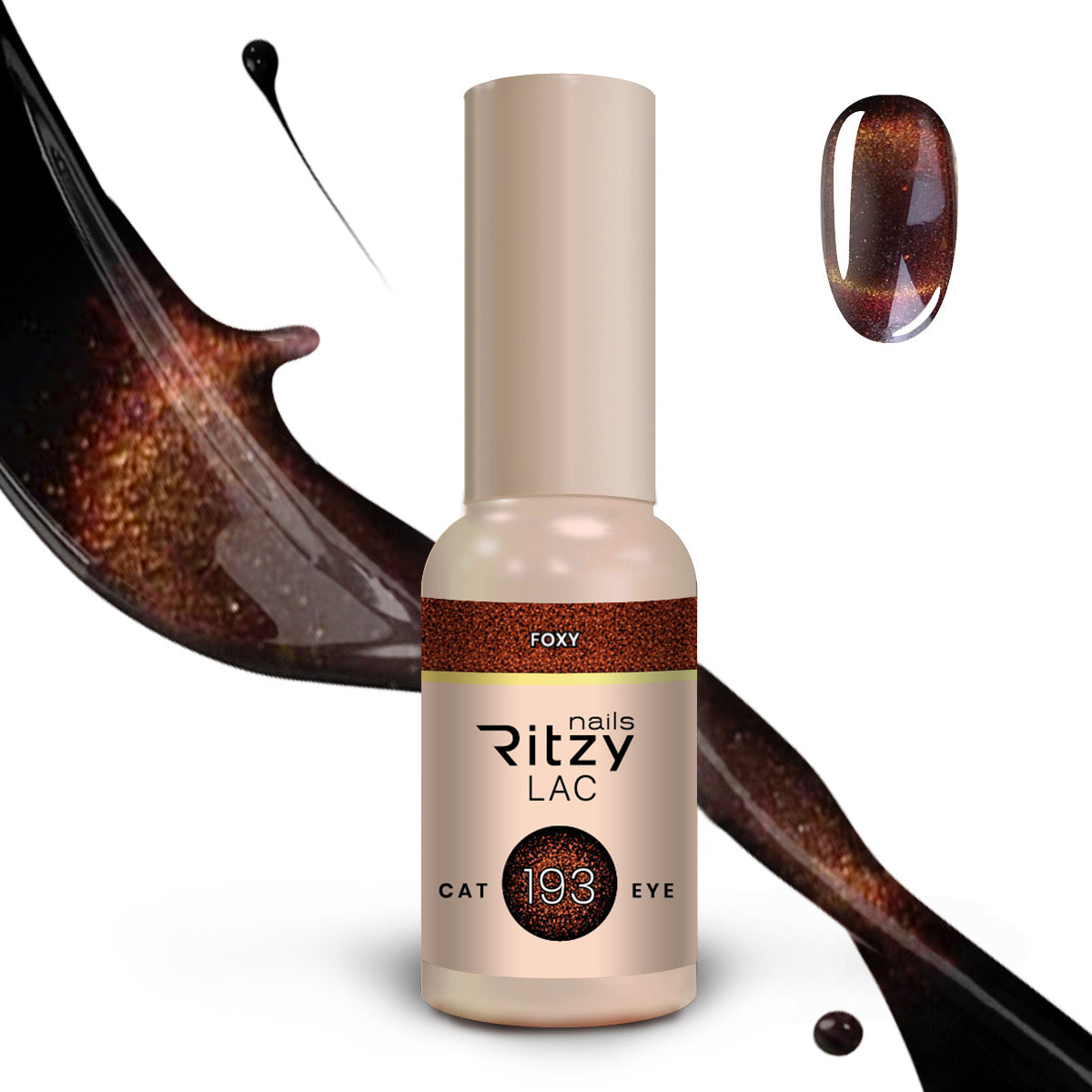 Ritzy Nails “ILLUSION ” collection of 10 colors x 9ml