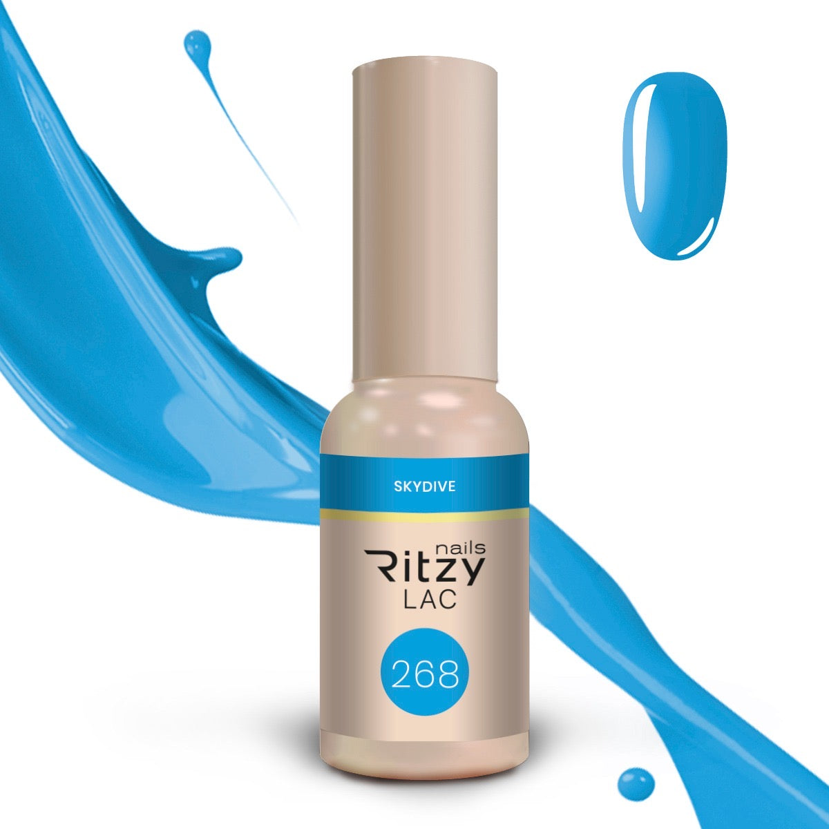 Ritzy nails “Lac & Go” collection of 10 colors x 9ml