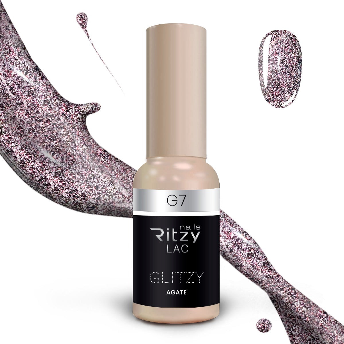 Glitzy G7 "Agate" Ritzy lac