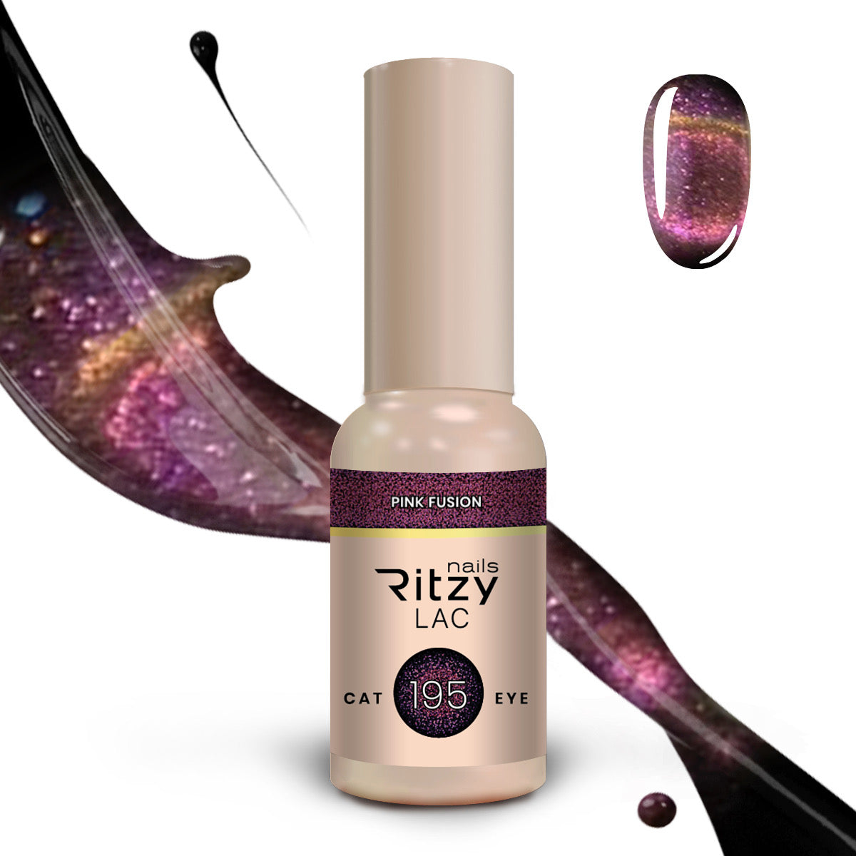 Ritzy Nails “ILLUSION ” collection of 10 colors x 9ml