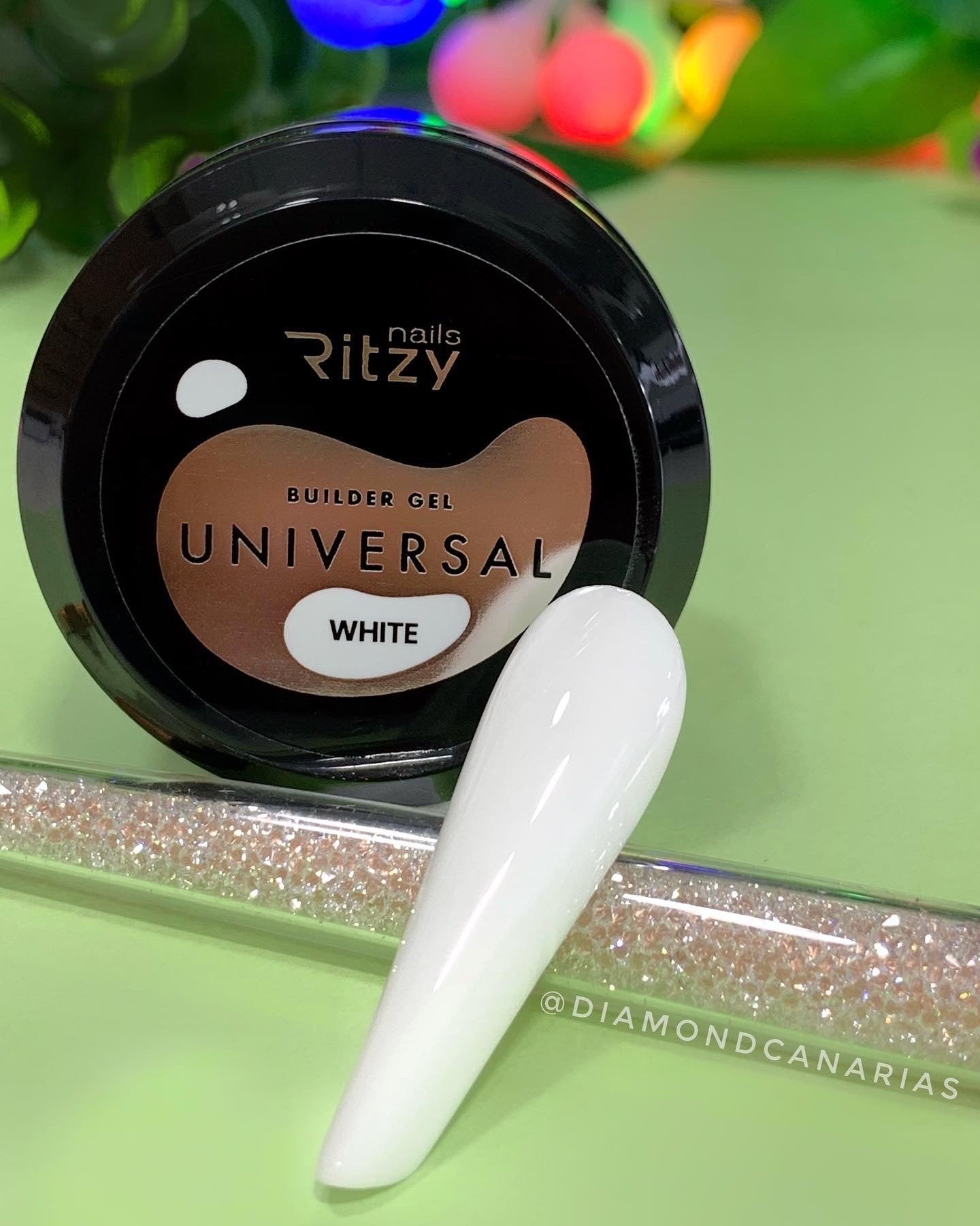 UNIVERSAL “White”Self-leveling builder gel 15/50ml