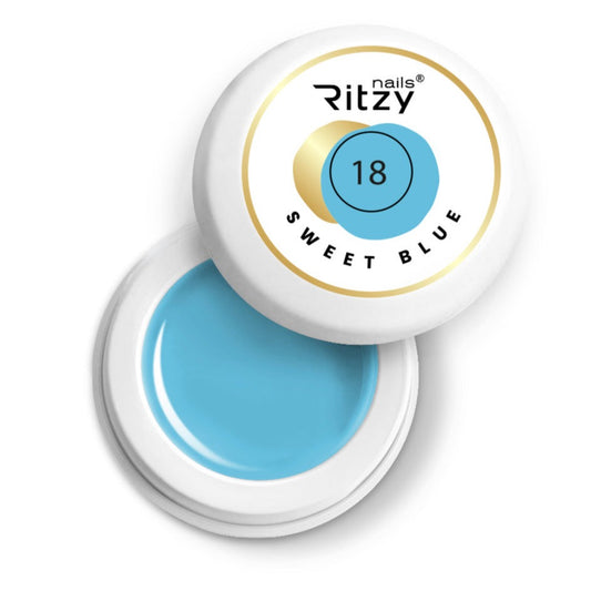 Sweet Blue gel paint Nr 18