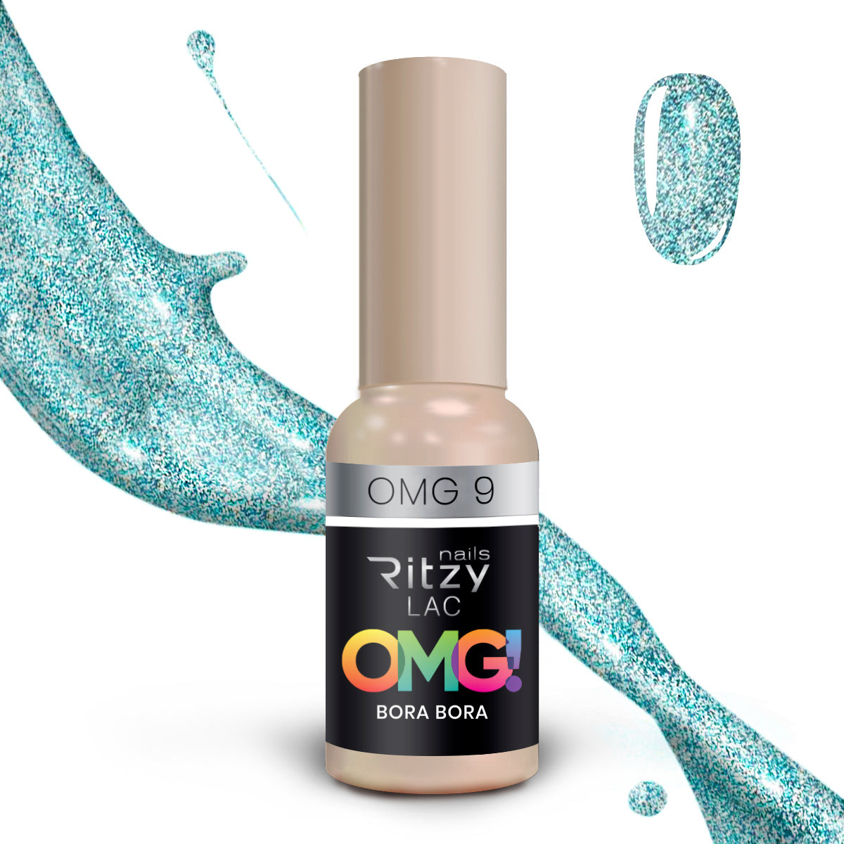 Ritzy Nails “OMG ”collection of 10x 9ml colors.