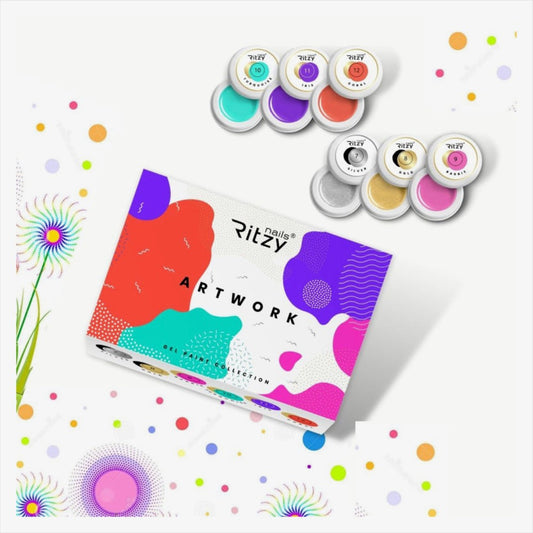 ARTWORK colección de 6 colores de gel