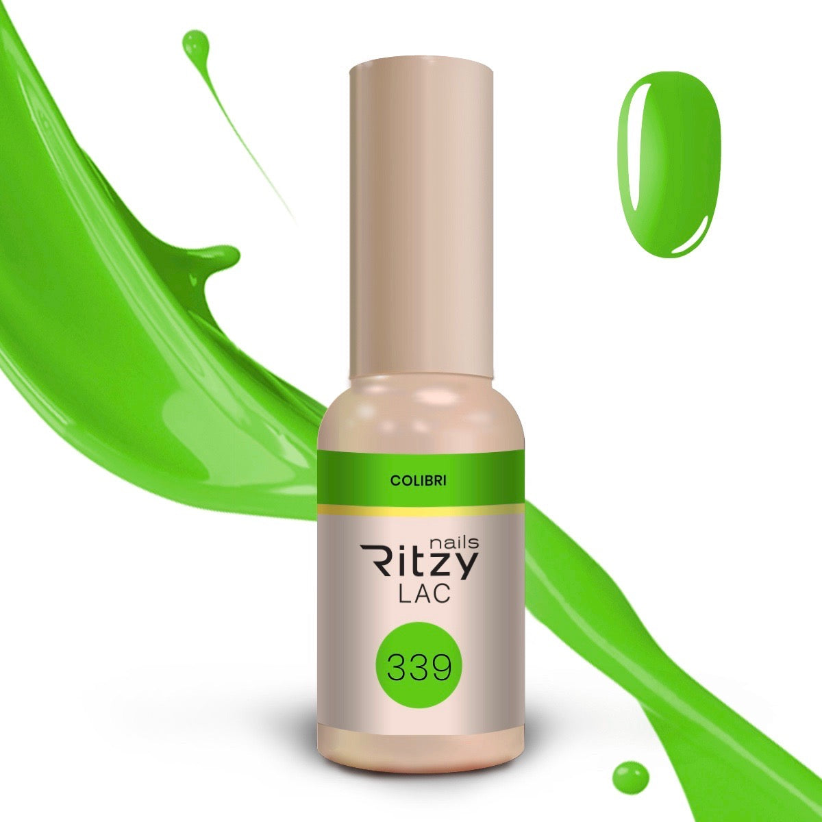 Ritzy Nails "Dollhouse" collection of 10x 9ml colors.