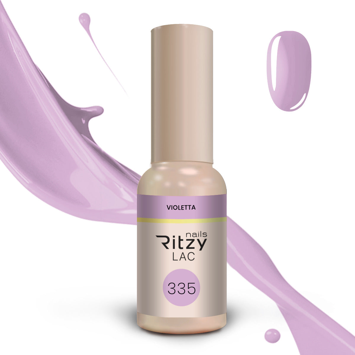 Ritzy Nails "Dollhouse" collection of 10x 9ml colors.