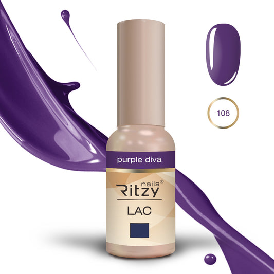 Ritzy lake Purple diva №108