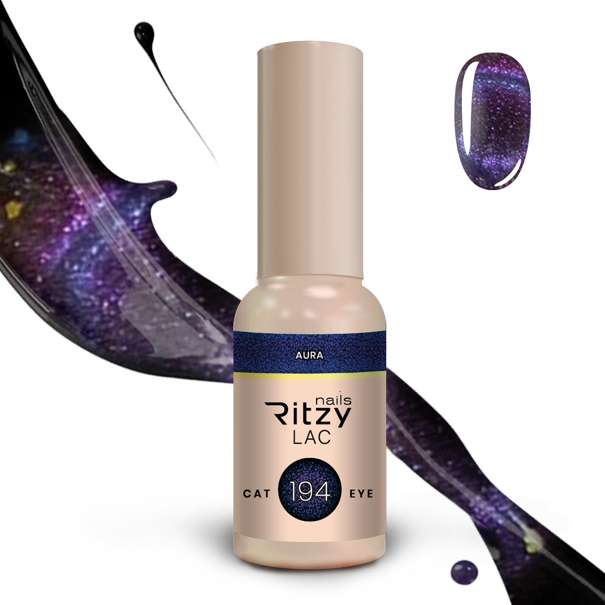 Ritzy Nails “ILLUSION ” collection of 10 colors x 9ml