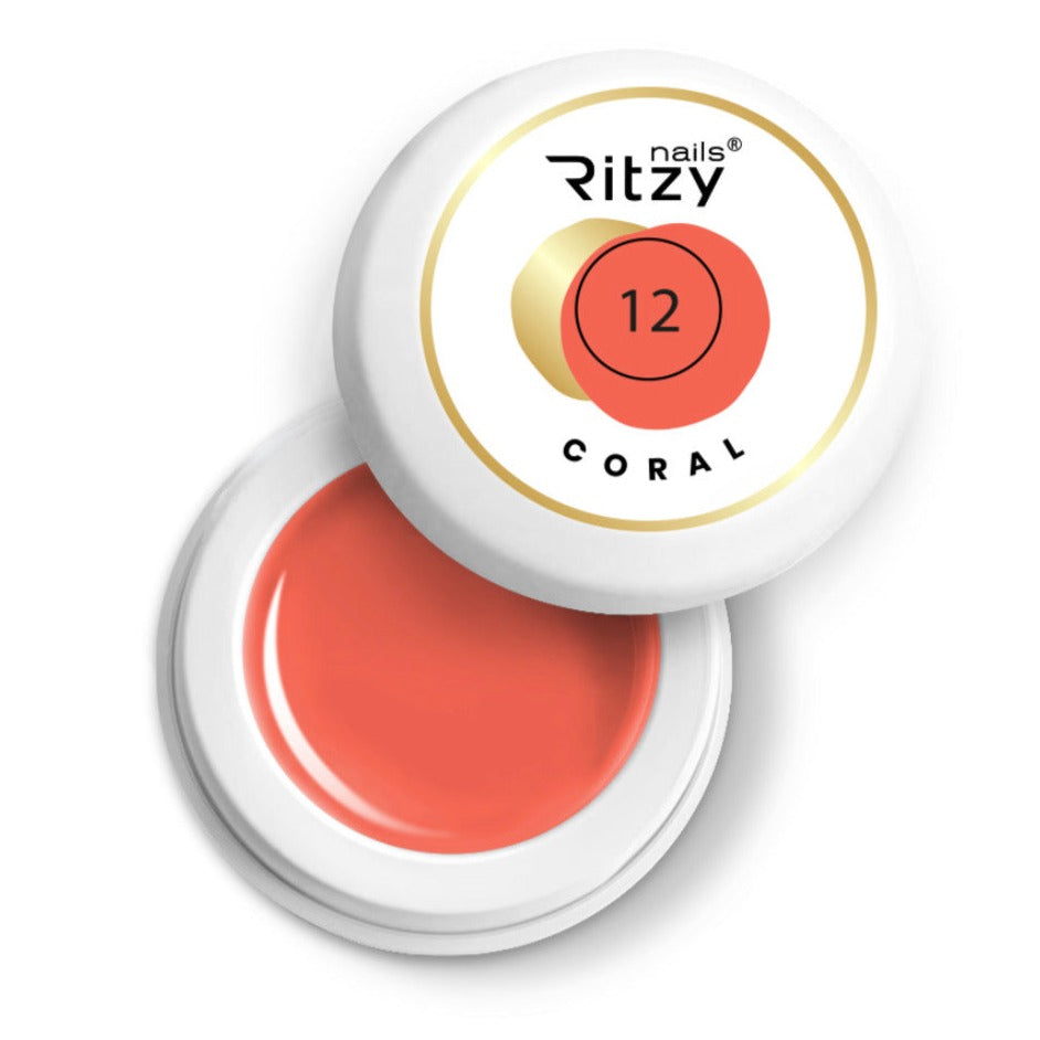 Coral gel paint Nr 12