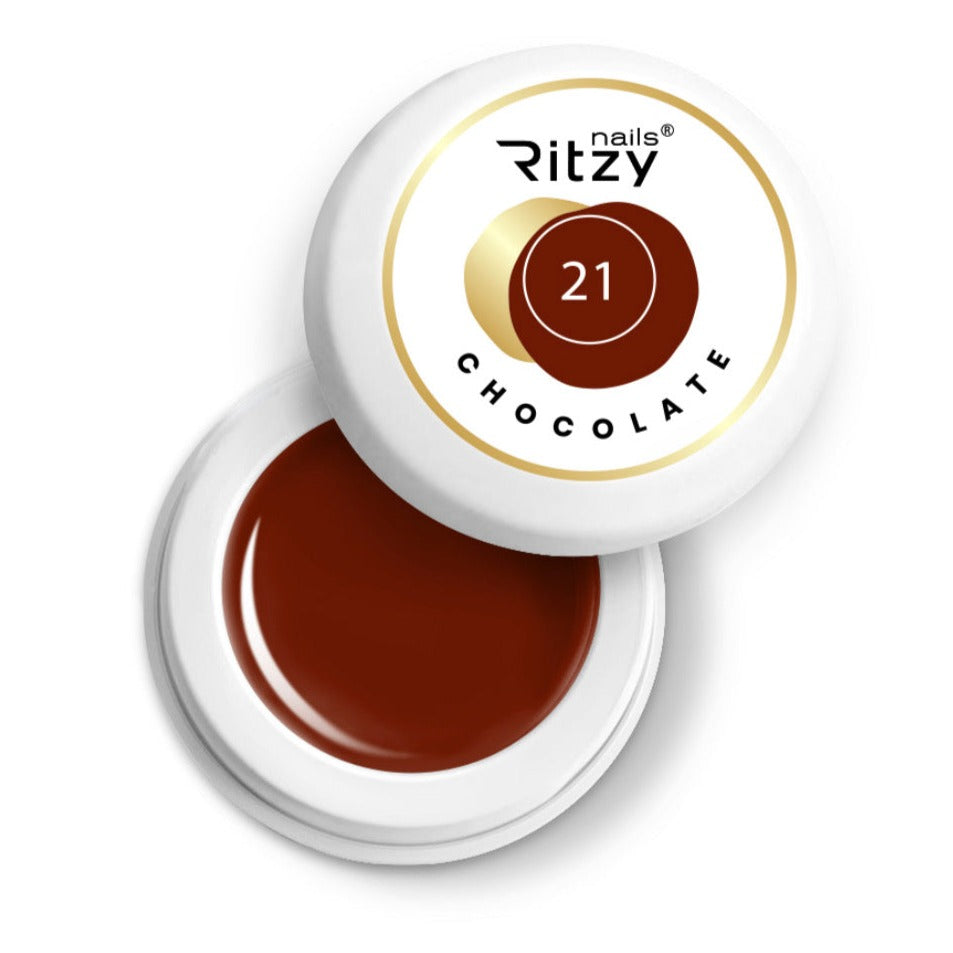 Chocolate gel paint No. 21