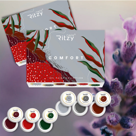 COMFORT colección de 6 colores de gel