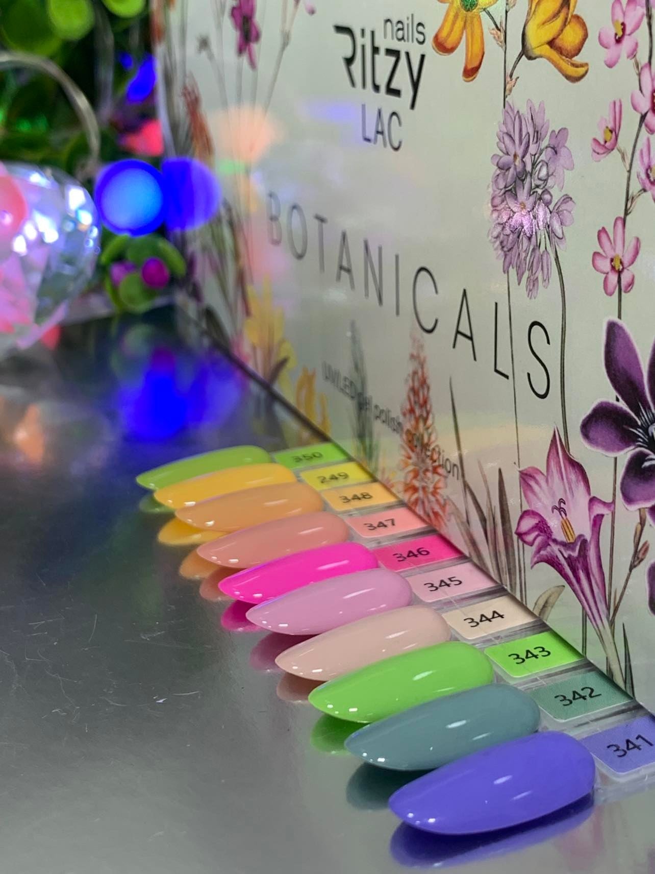 Ritzy Nails “Botanical"collection of 10x 9ml colors.