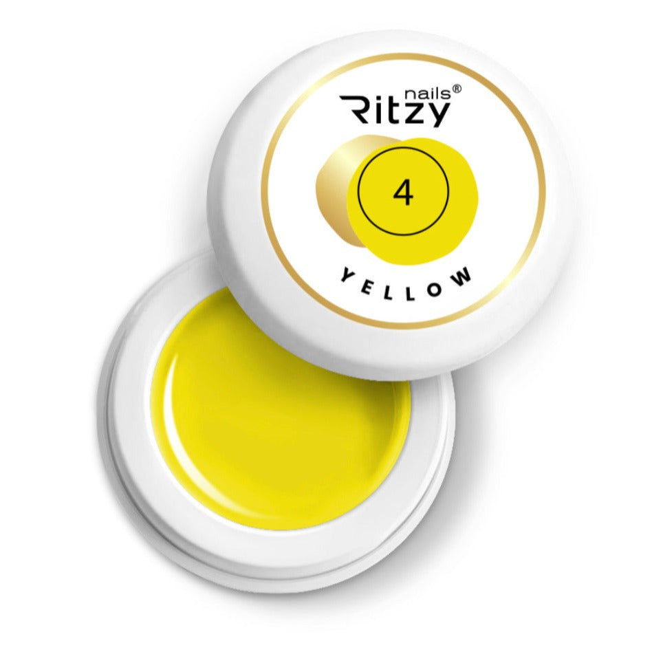 Yellow gel paint No. 4