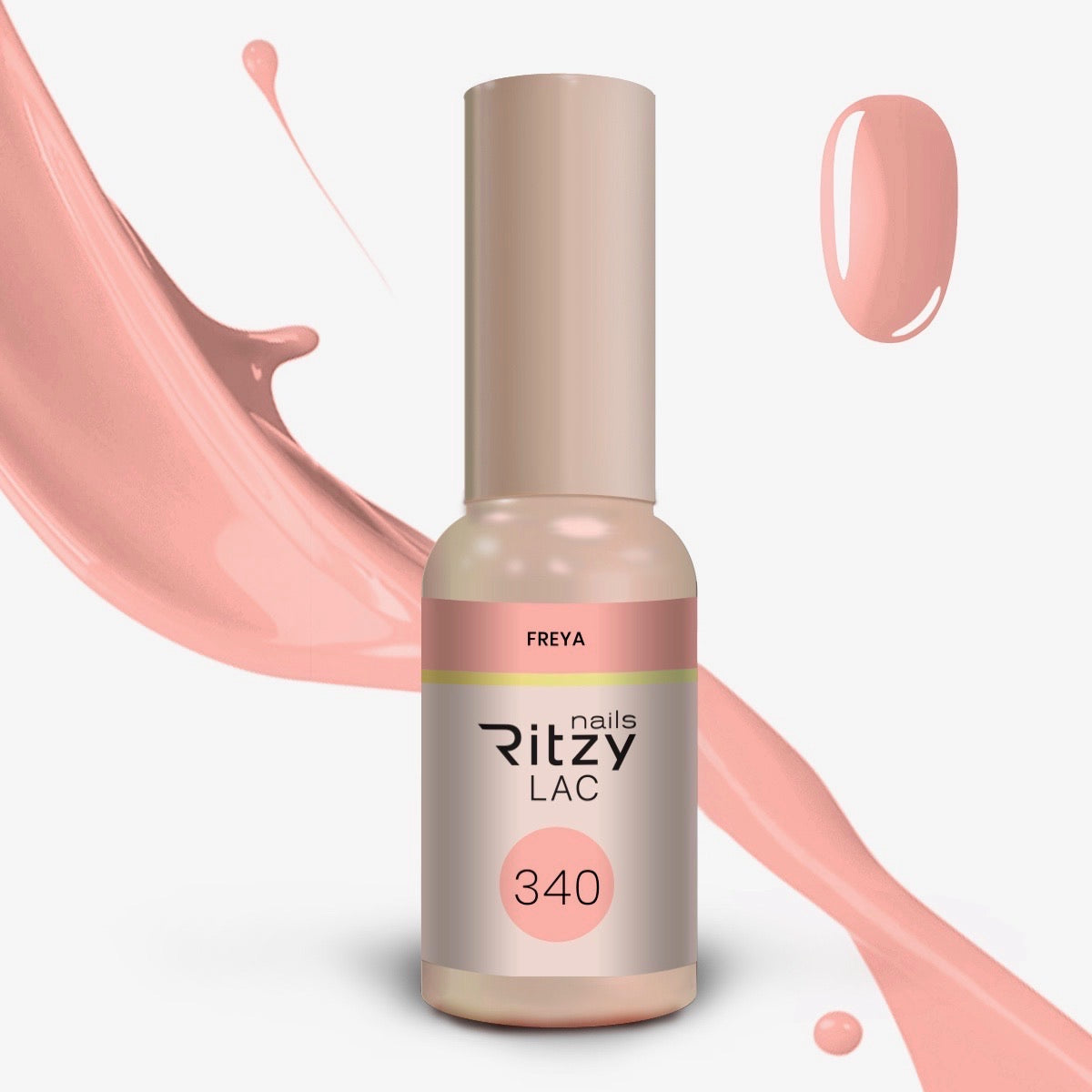 Ritzy Nails "Dollhouse" collection of 10x 9ml colors.