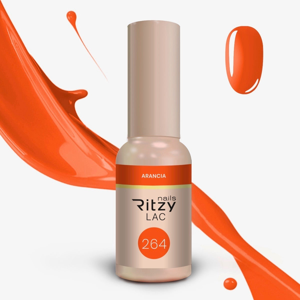 Ritzy nails “Lac & Go” collection of 10 colors x 9ml