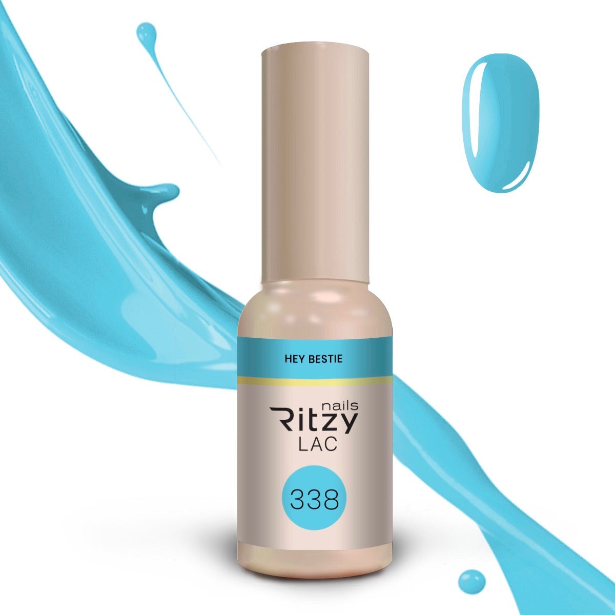 Ritzy Nails "Dollhouse" collection of 10x 9ml colors.