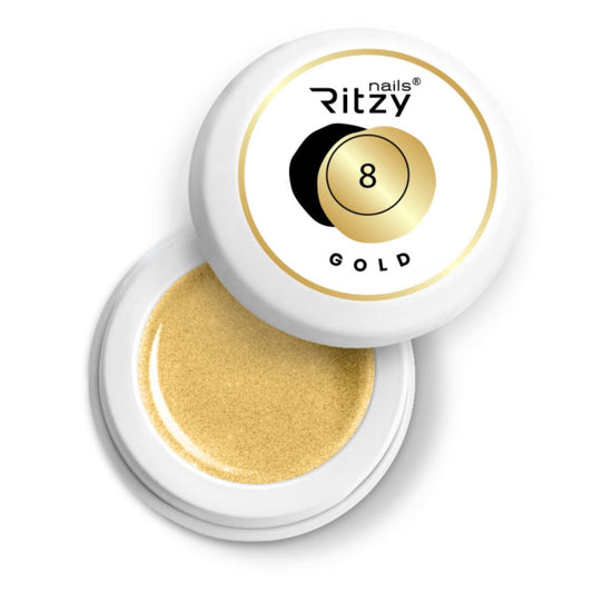 Gold gel paint No. 8
