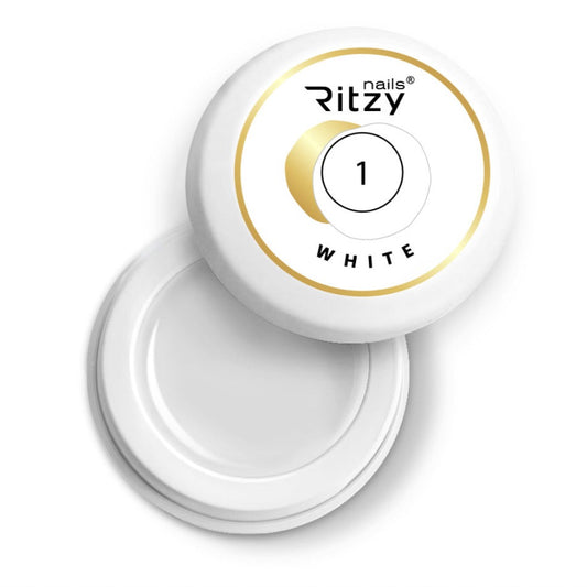 White gel paint No. 1