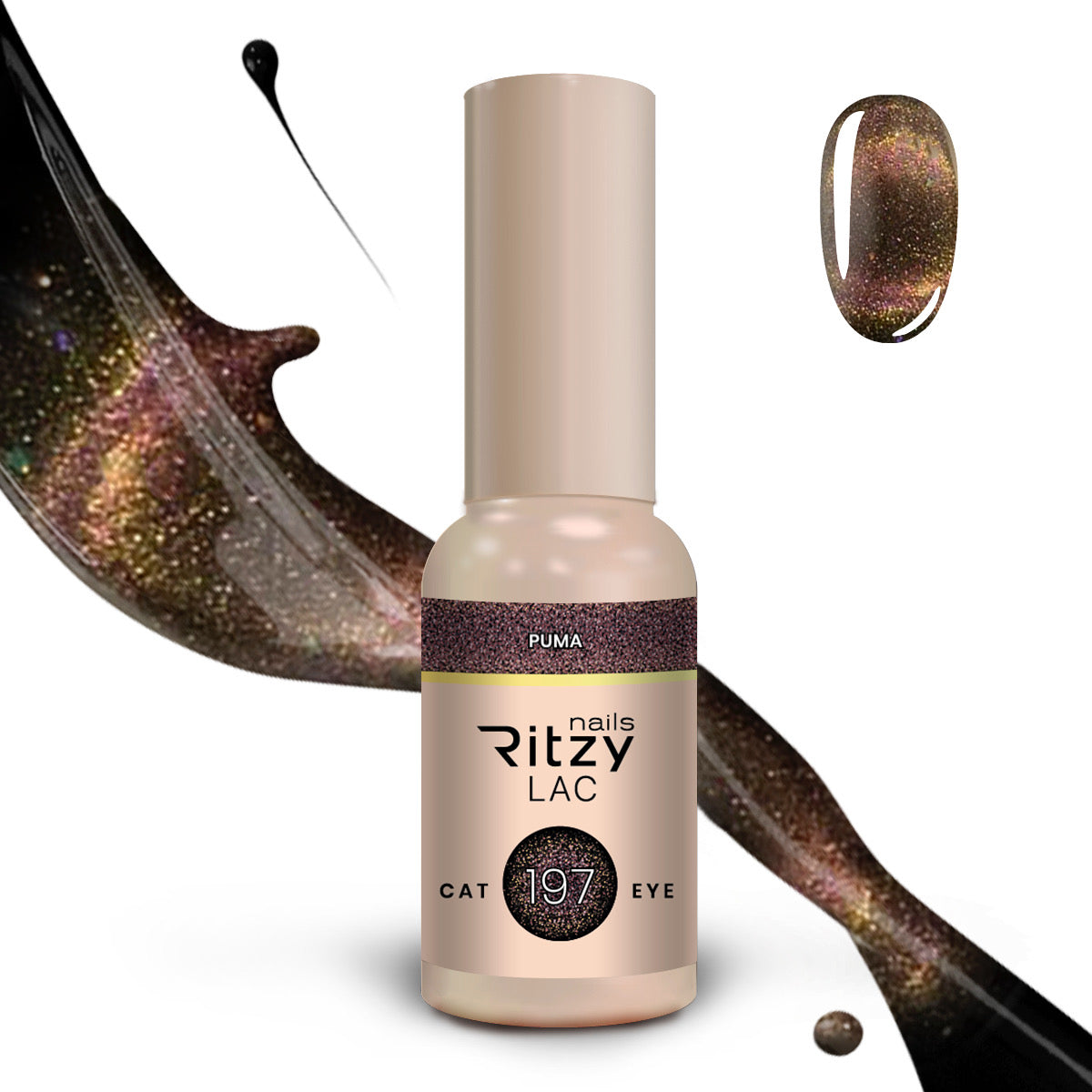 Ritzy Nails “ILLUSION ” collection of 10 colors x 9ml
