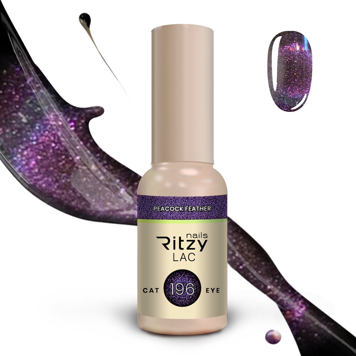 Ritzy Nails “ILLUSION ” collection of 10 colors x 9ml
