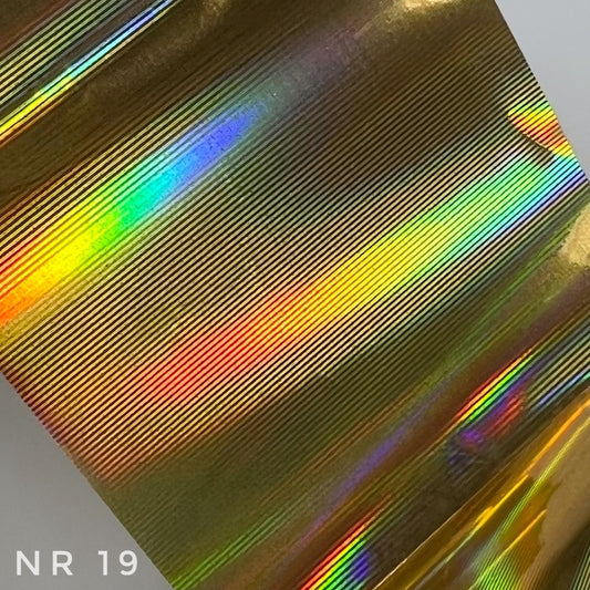 Foil Nr 19 Golden Gloss